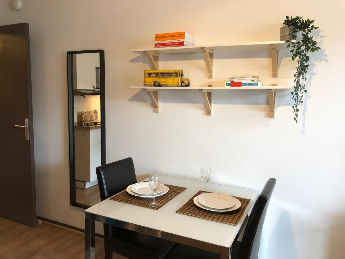 Studio Avec Balcon & Parking Gratuit - Tours Gare 외부 사진