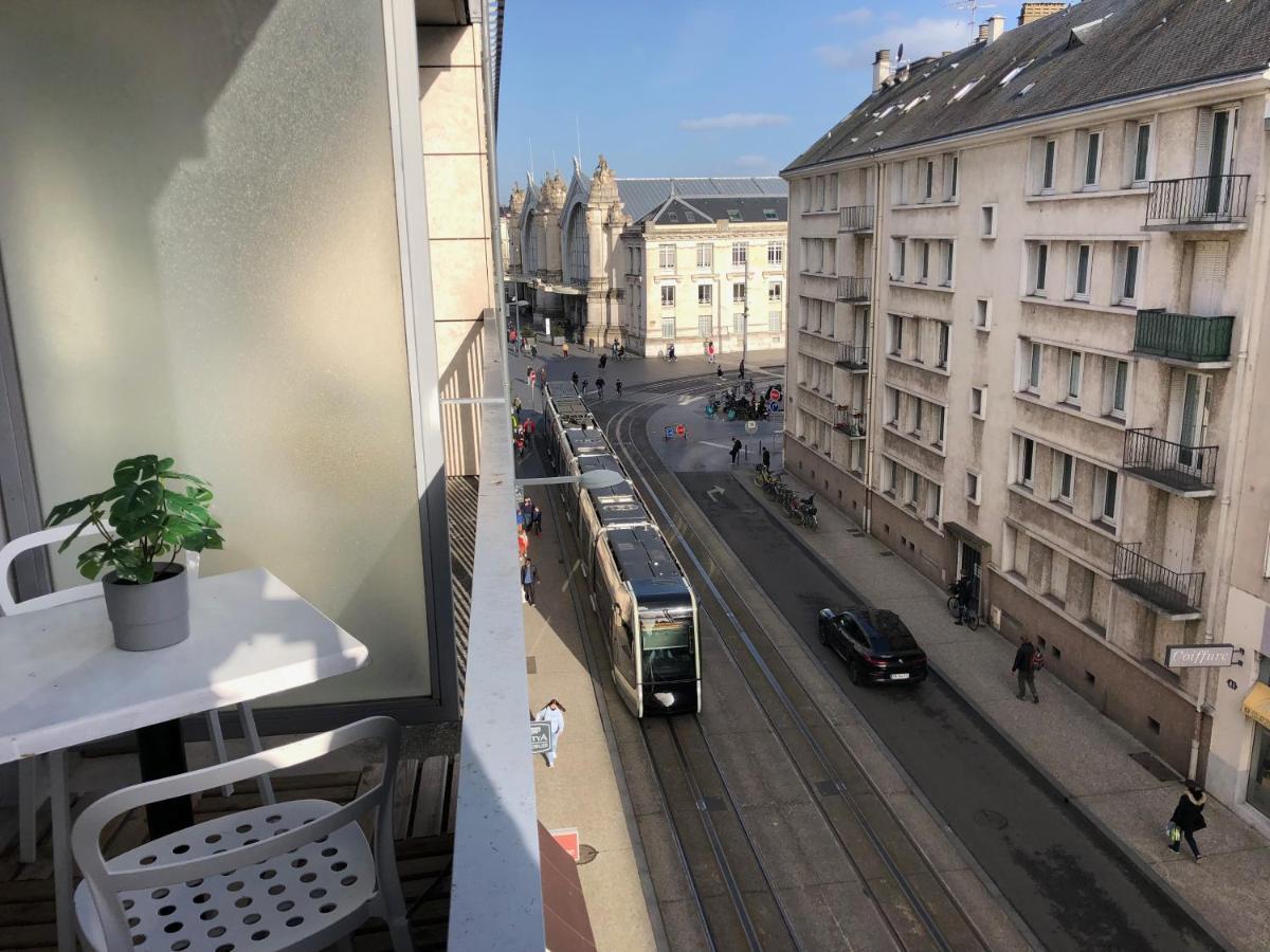 Studio Avec Balcon & Parking Gratuit - Tours Gare 외부 사진
